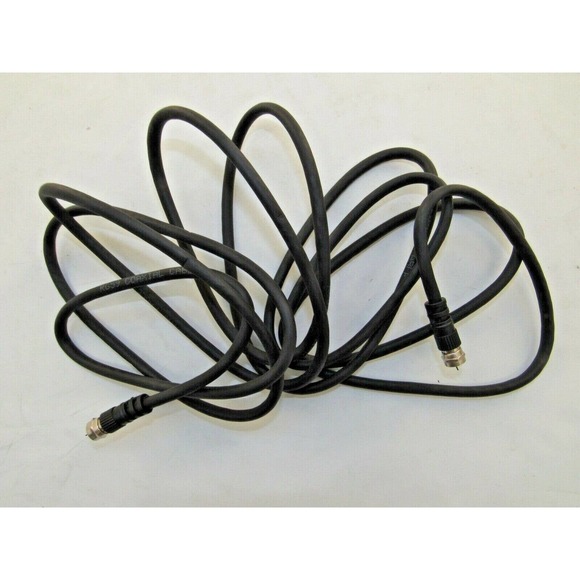 10' - 10 Foot - Coaxil Cable CATV RG 59 - Black - NEW - NWT - Picture 1 of 3